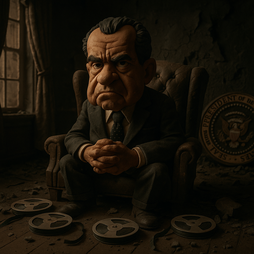 On This Day: Nixon’s Crumbling Wall