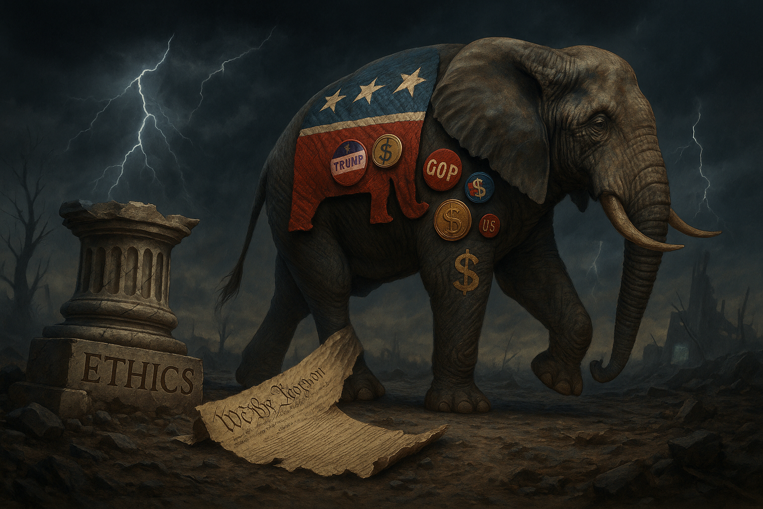 The Great GOP Ghosting: Ethics Left the Chat