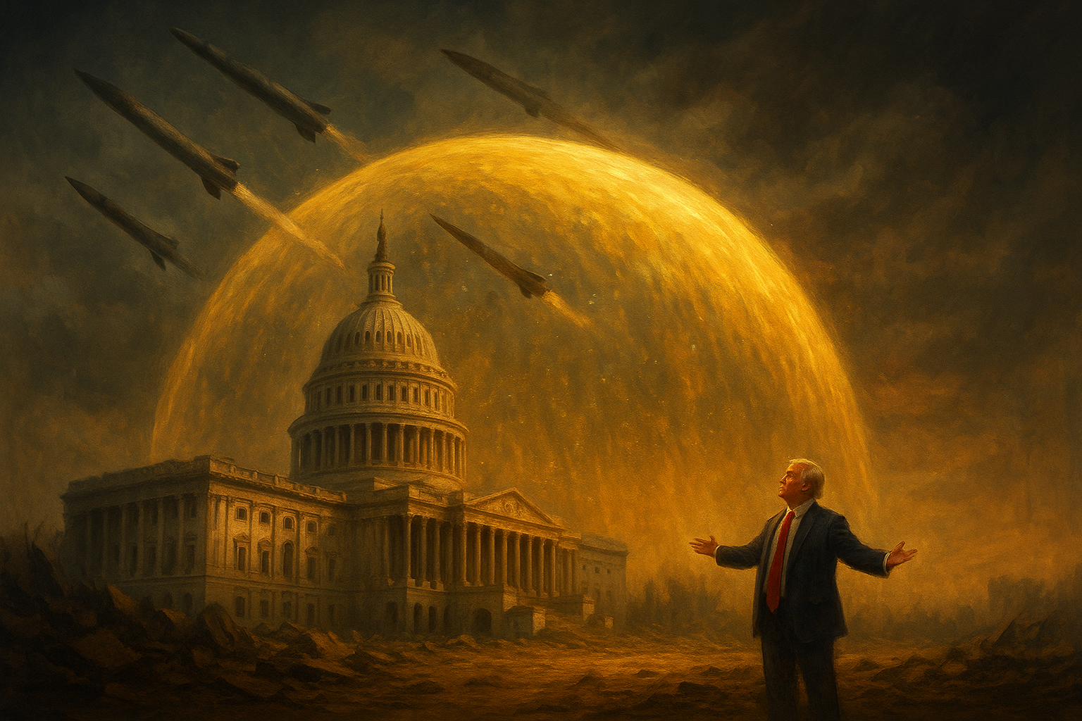 Golden Dome: Trumpโs $500 Billion Umbrella to Block Logic and Missiles