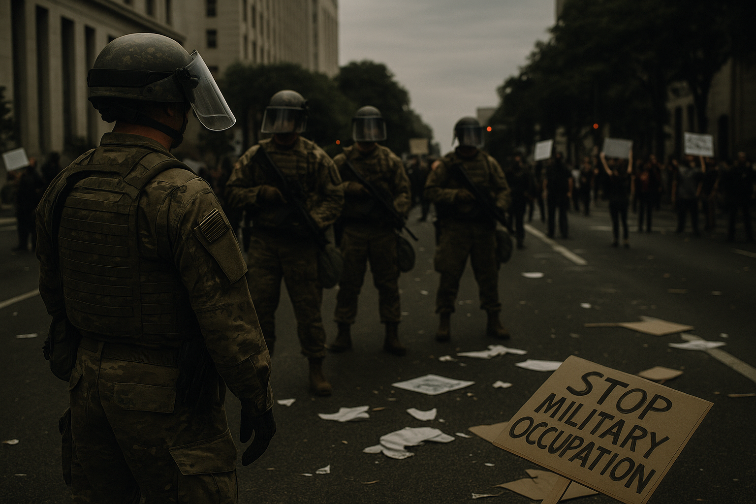 The Constitution Took a Sick Day: U.S. Troops Now “Temporarily Detain” Protesters in L.A.