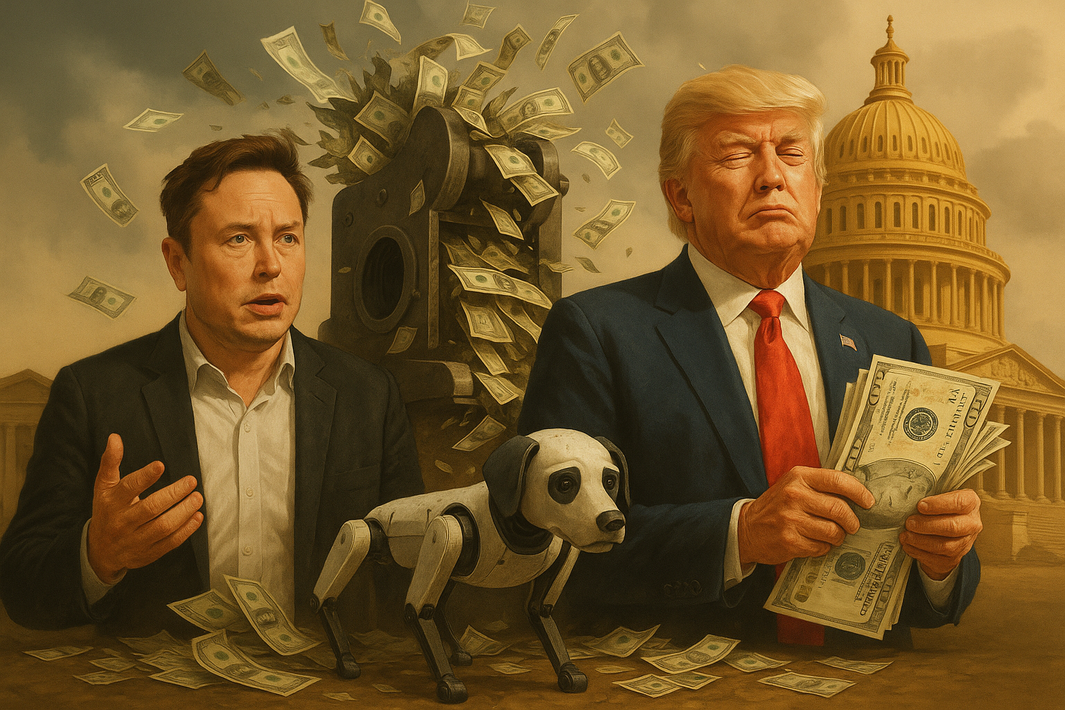 Elon Musk and the DOGE That Couldn’t Bark: How a Spending Spree Muzzled Government Efficiency
