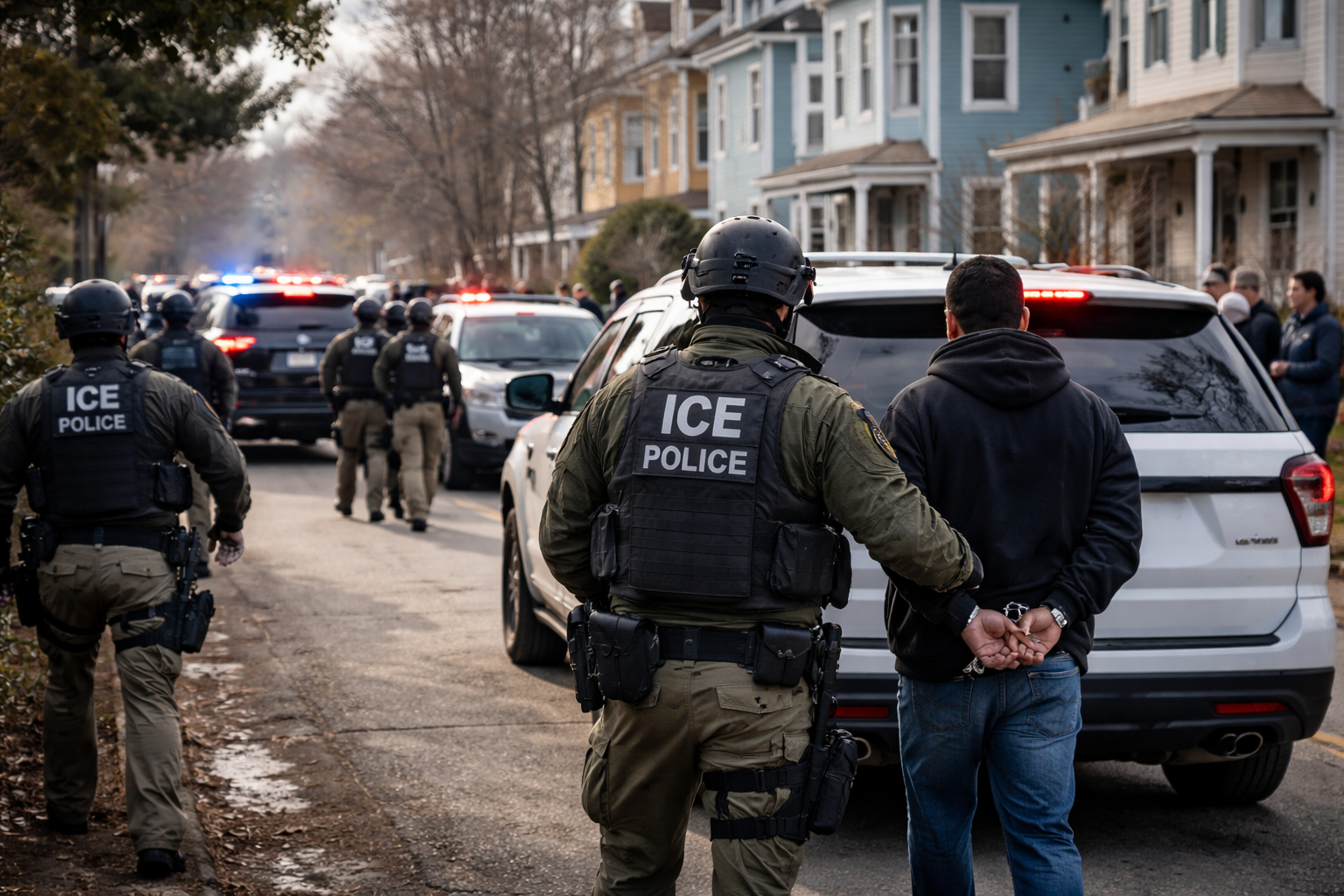 ICE Conducts Immigration Enforcement Operation in Maine, What Is Confirmed