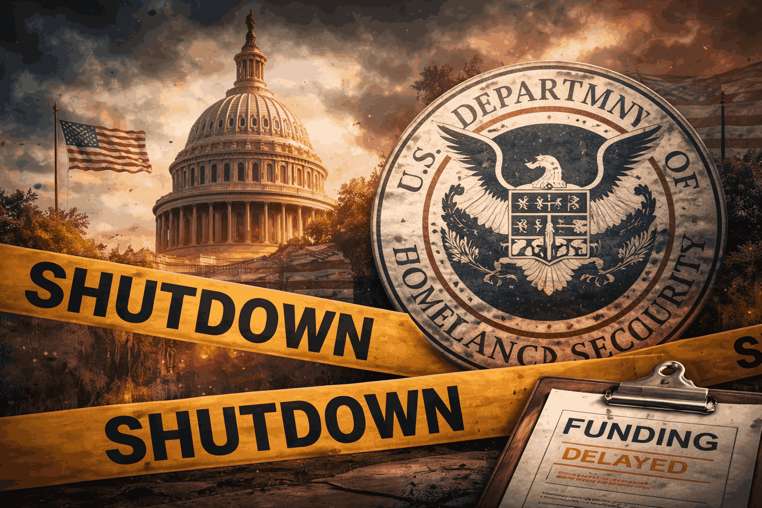 The DHS “Shutdown” That Isn’t One, Why Washington’s Language Is Moving Faster Than Reality