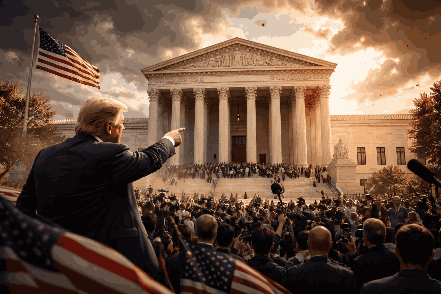 Trump Attacks the Supreme Court After a Major Tariff Loss, A Trade War Turns Into a Constitutional Fight